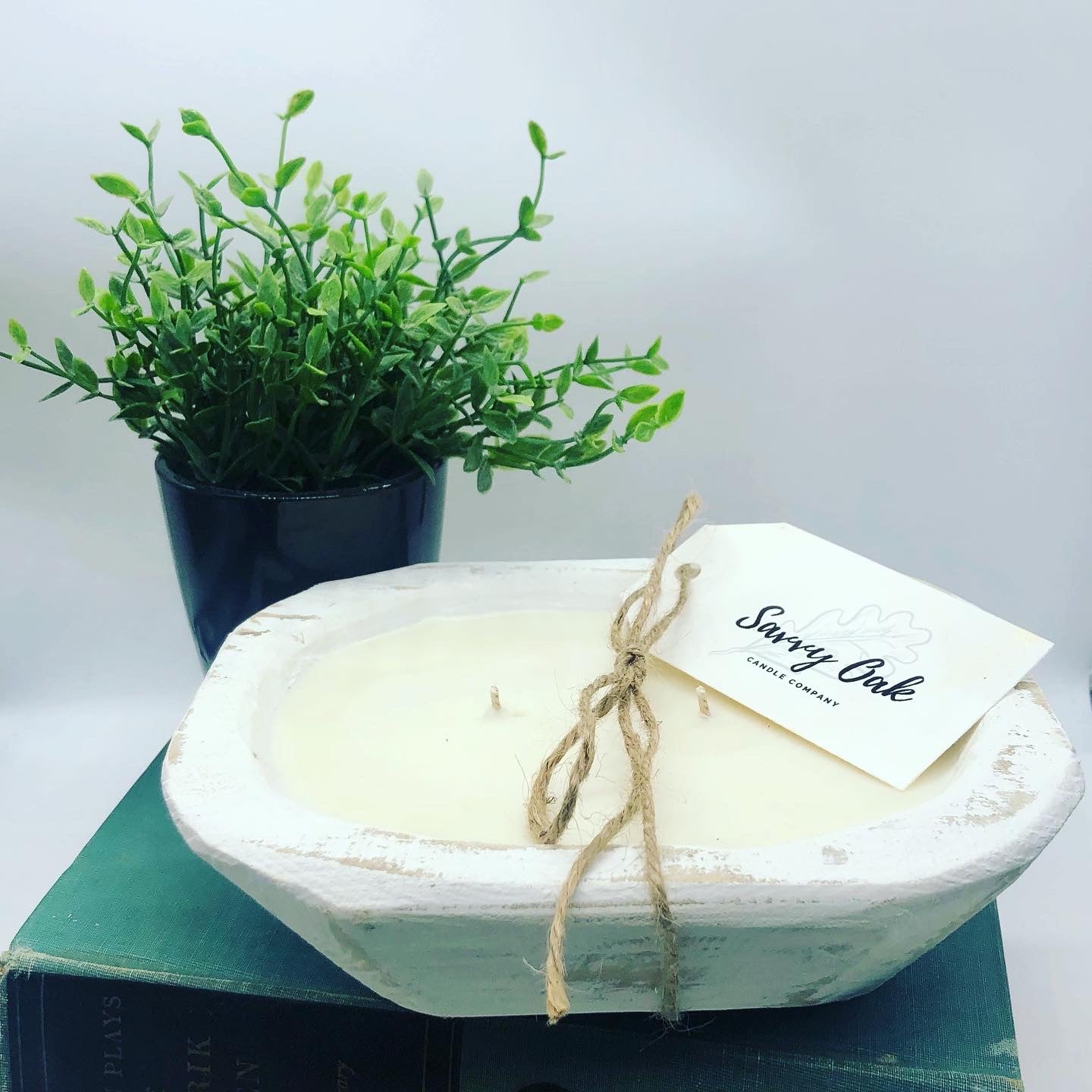 Mini Dough Bowl Candle