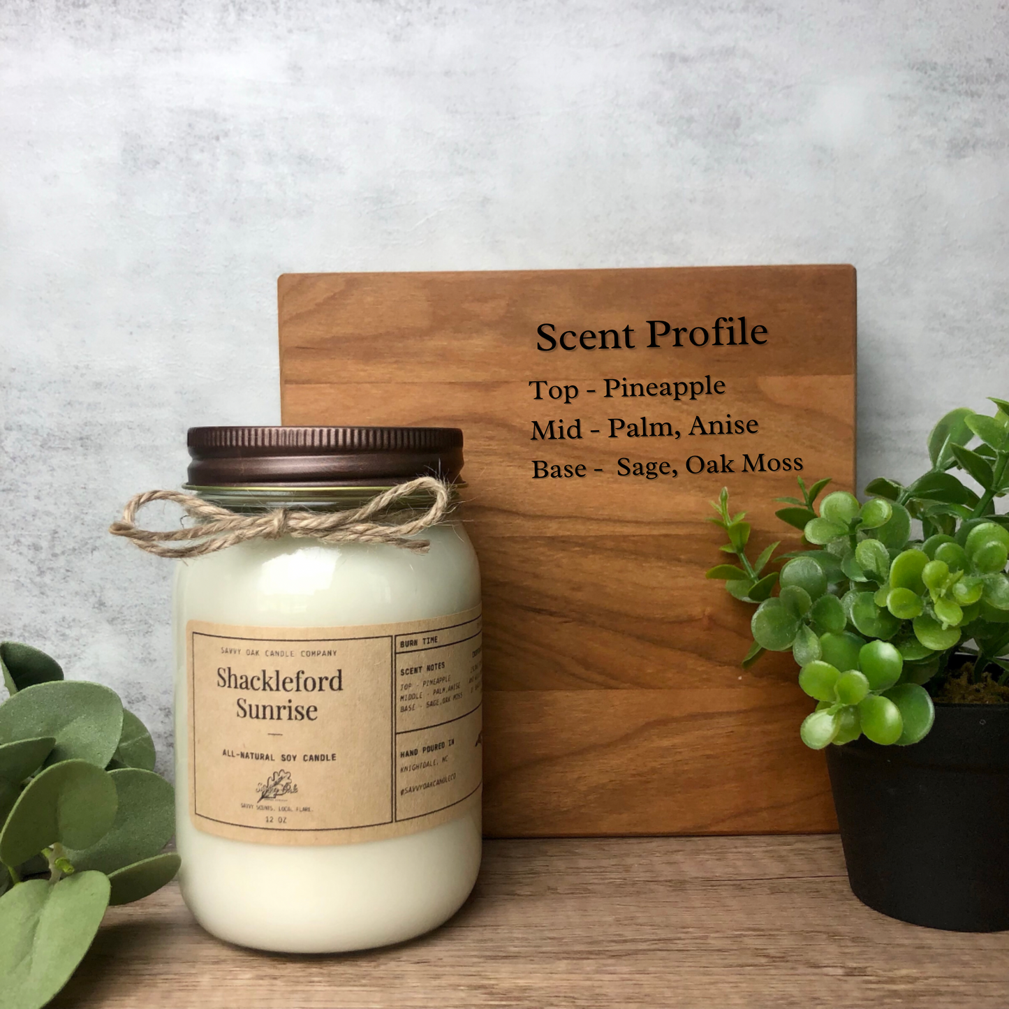 All-Natural Soy Wax Candle