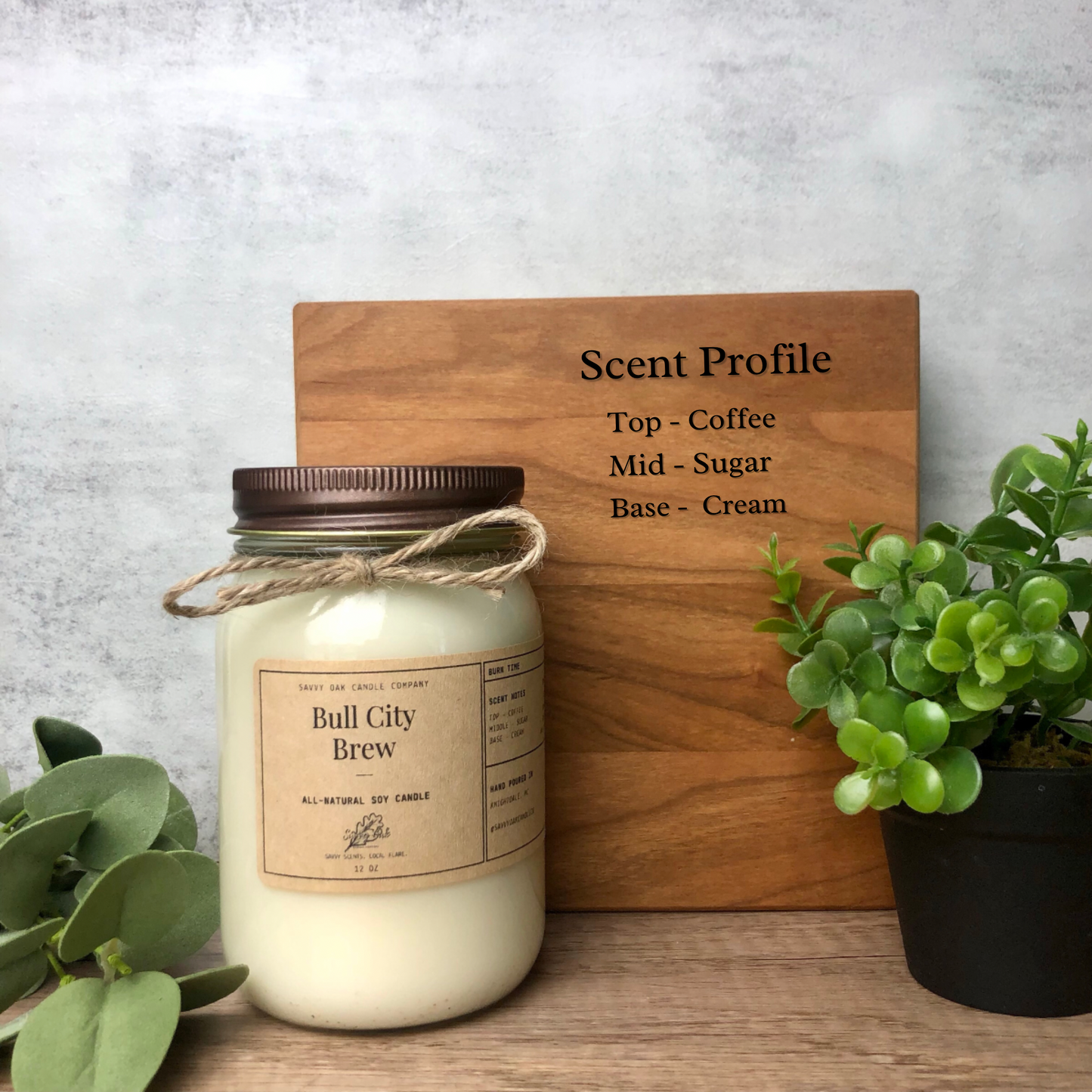 All-Natural Soy Wax Candle