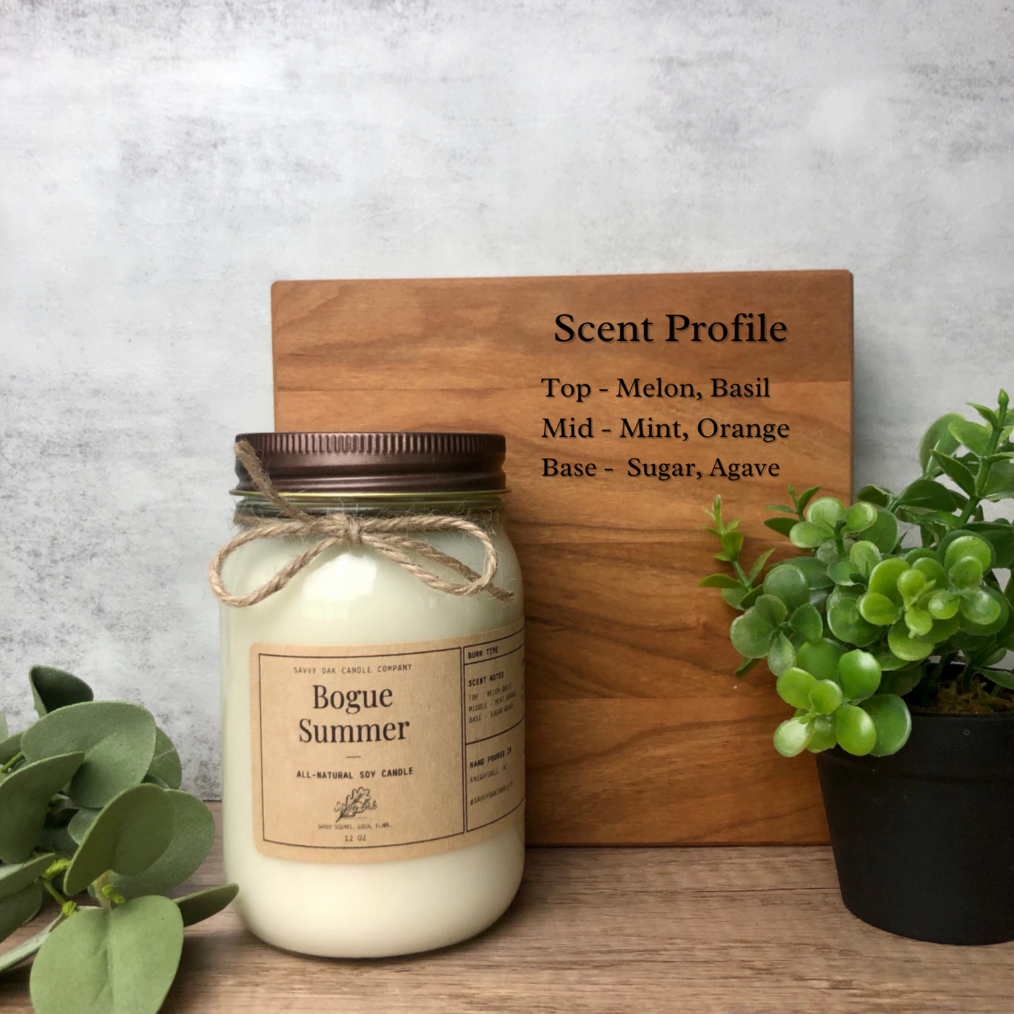 All-Natural Soy Wax Candle