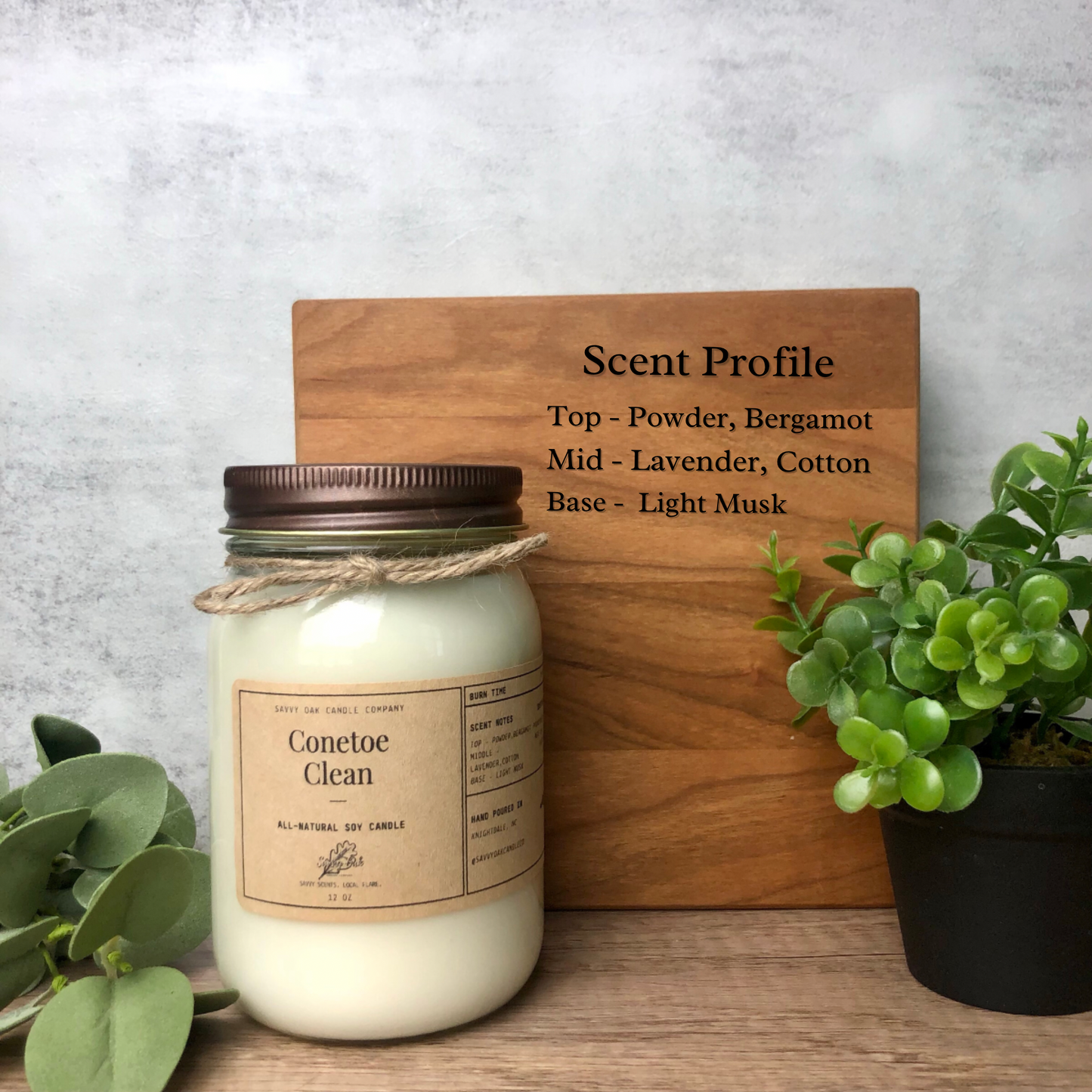 All-Natural Soy Wax Candle