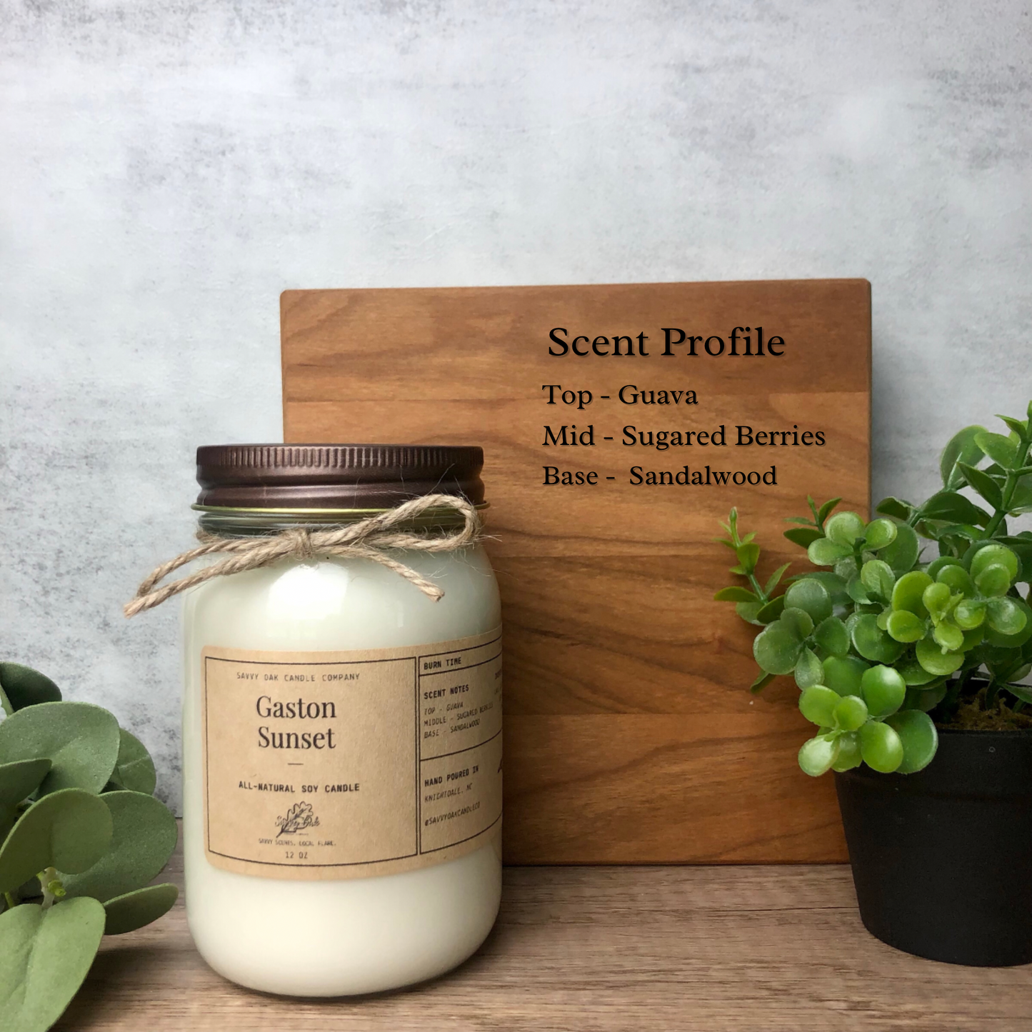 All-Natural Soy Wax Candle