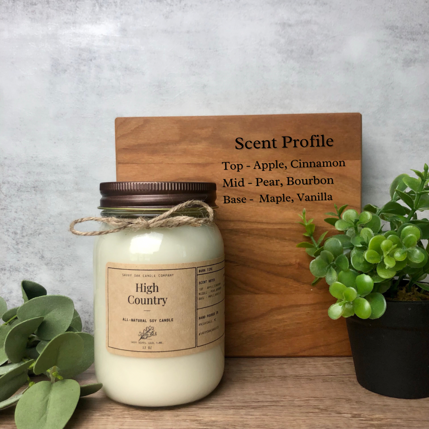 All-Natural Soy Wax Candle