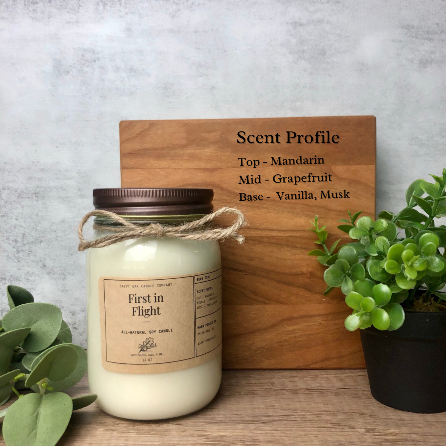 All-Natural Soy Wax Candle