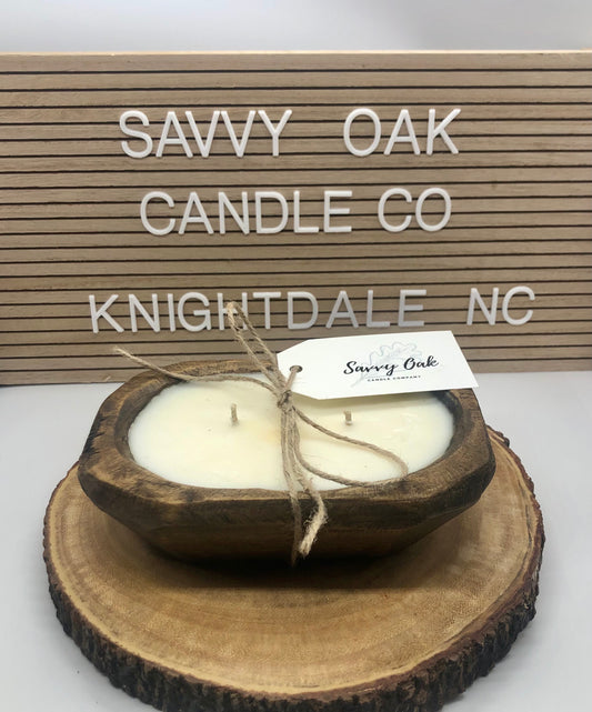 Mini Dough Bowl Candle